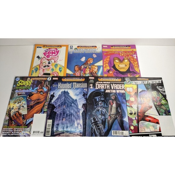 Marvel Other - Halloween ComicFest 2016 Comic Lot 7 Marvel Star Wars Squirrel Girl Scooby Doo